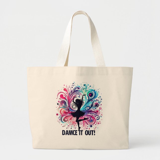  Dancer Tote Bag (Front)