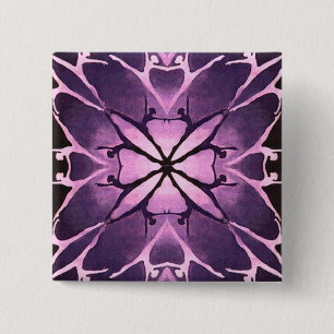 Dancer (Violet) 15 Cm Square Badge
