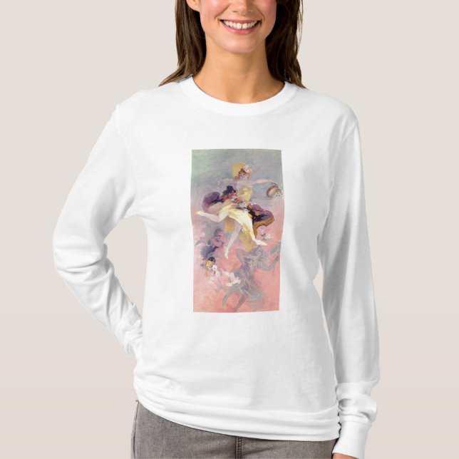 Dancer with a Basque Tambourine T-Shirt (Front)