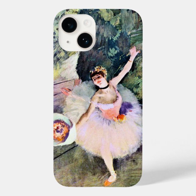 Dancer with a Bouquet of Flowers by Edgar Degas Case-Mate iPhone Case (Back)