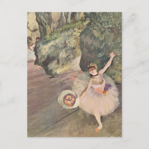 Dancer with a Bouquet Postcard