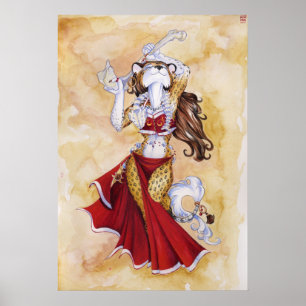 Dancer with Bones Poster