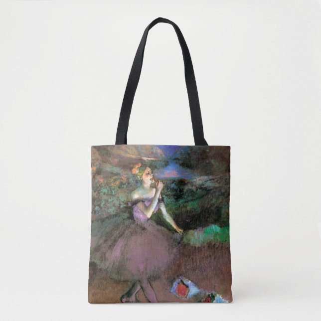 Dancer with Bouquets by Degas Tote Bag (Front)