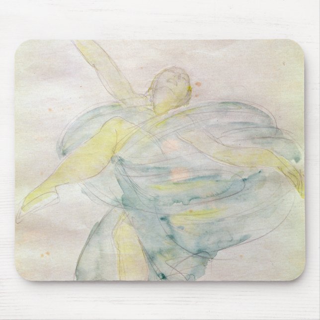 Dancer with Veils Mouse Pad (Front)