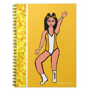 Dancer Yellow Spark Notebook #2