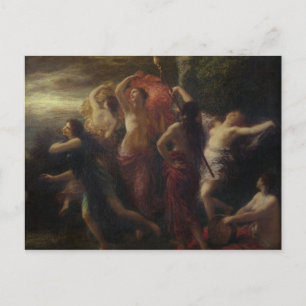 Dancers, 1891 postcard