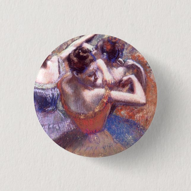 Dancers 1899 Edgar Degas    3 Cm Round Badge (Front)