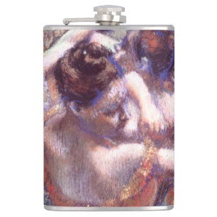 Dancers 1899 Edgar Degas      Hip Flask
