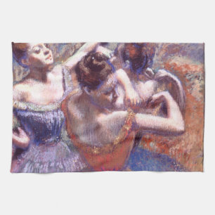 Dancers 1899 Edgar Degas Tea Towel