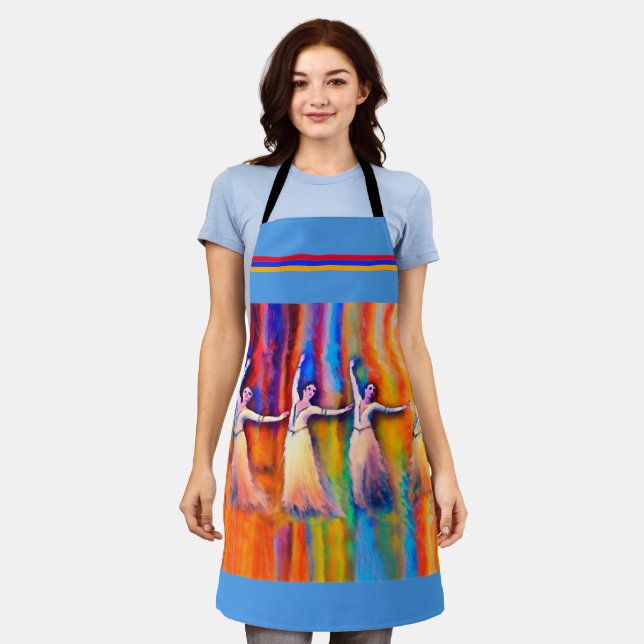 Dancers All-Over Print Apron (Worn)