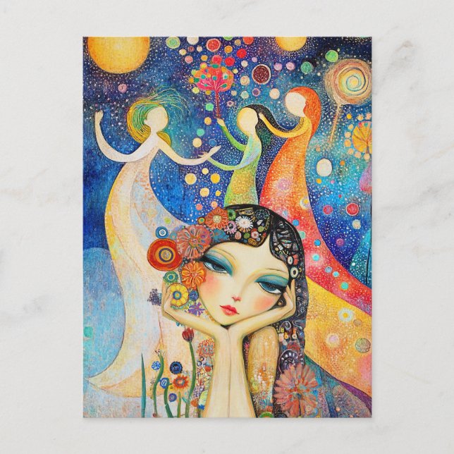 Dancers And Daydreams Postcard (Front)