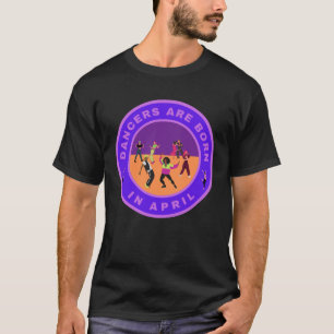Dancers are born in April alternate design T-Shirt
