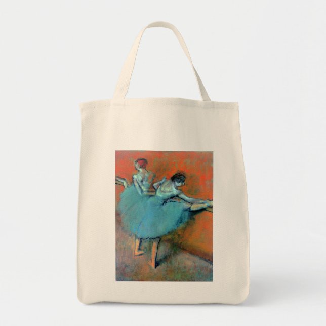 Dancers at the Bar by Degas Tote Bag (Front)