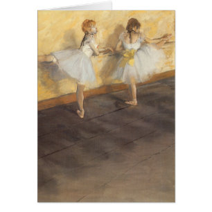 Dancers at the Bar by Edgar Degas, Vintage Ballet