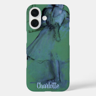 Dancers at the Barre by Edgar Degas, Ballet Art iPhone 16 Case