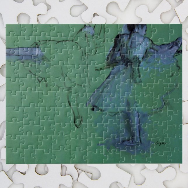 Dancers at the Barre by Edgar Degas, Ballet Art Jigsaw Puzzle (Creator Uploaded)