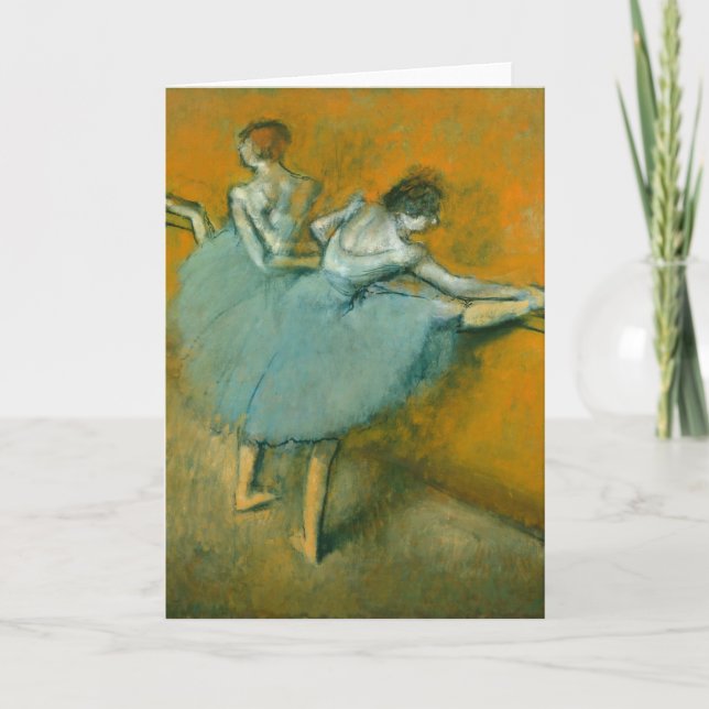 Dancers at the Barre | Edgar Degas Card (Front)
