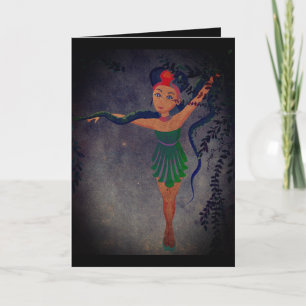 DANCER'S BIRTHDAY CARD