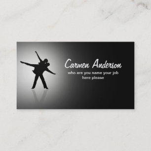 dancers business card
