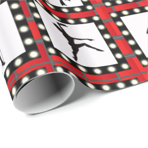 Dancers Cabaret Show Dancers Wrapping Paper