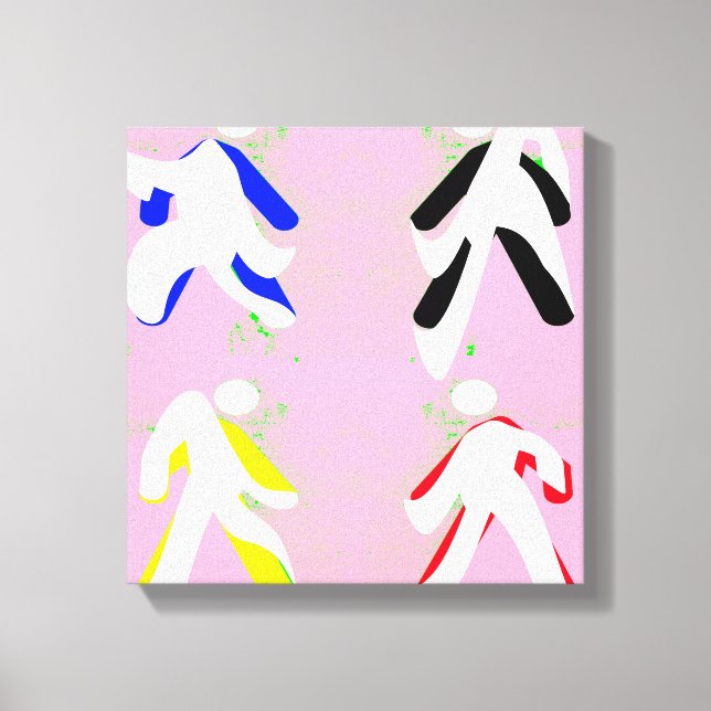 Dancers Canvas Print (Front)