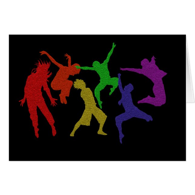 Dancers Card (Front Horizontal)