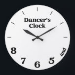 Dancer's Clock<br><div class="desc">This Dancer's Clock is for those in your group who can keep time with the best of them.  Also,  works for those who don't have rhythm either.  We won't judge.</div>