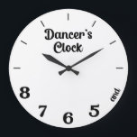 Dancer's Clock<br><div class="desc">This Dancer's Clock is for those in your group who can keep time with the best of them.  Also,  works for those who don't have rhythm either.  We won't judge.</div>