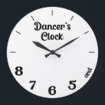 Dancer's Clock<br><div class="desc">This Dancer's Clock is for those in your group who can keep time with the best of them.  Also,  works for those who don't have rhythm either.  We won't judge.</div>