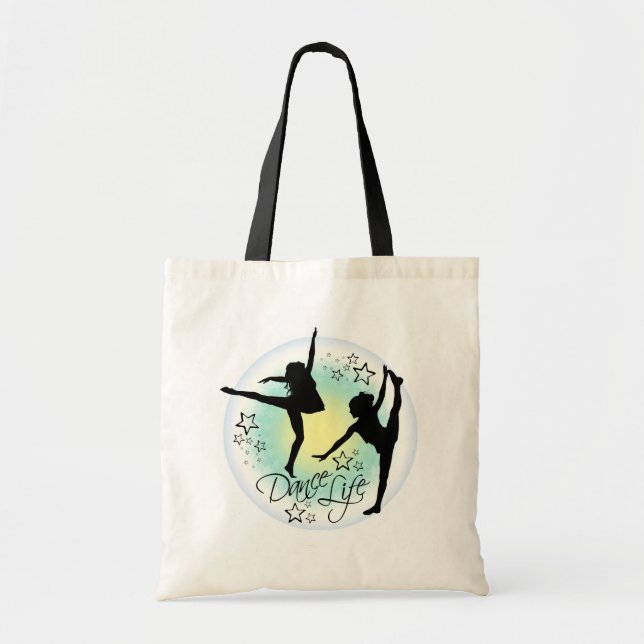 Dancers, Dance Life Tote Bag (Front)