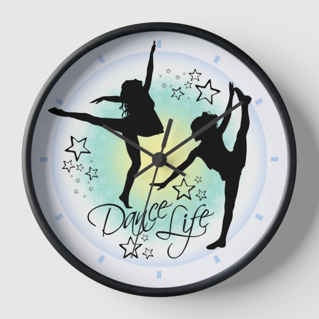 Dancer's, Dance Life Wall Clock (Front)