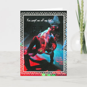 Dancers Dipping Holiday Card