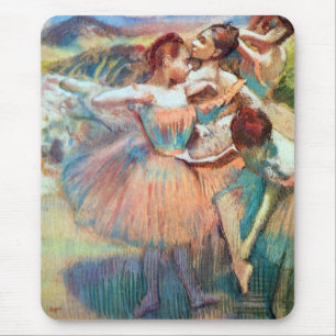 Dancers in a Landscape by Edgar Degas Mouse Pad