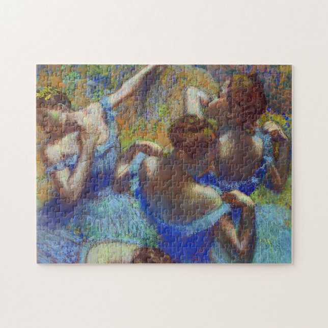 Dancers in Blue, Edgar Degas Jigsaw Puzzle (Horizontal)