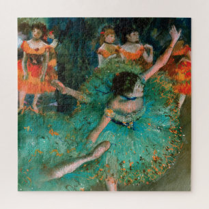 Dancers in Green by Edgar Degas Jigsaw Puzzle