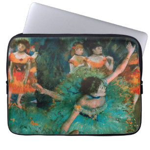 Dancers in Green by Edgar Degas Laptop Sleeve