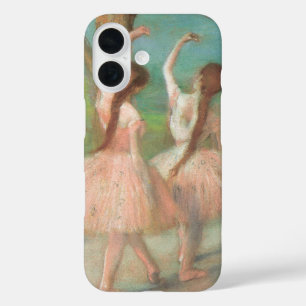 Dancers in Pink by Edgar Degas, Vintage Ballet Art iPhone 16 Case