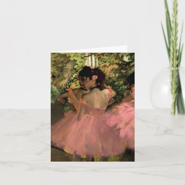 Dancers in Pink Card (Front)