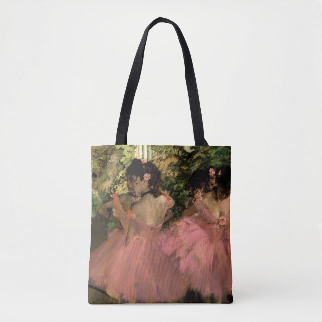 Dancers in Pink Degas Tote Bag (Front)