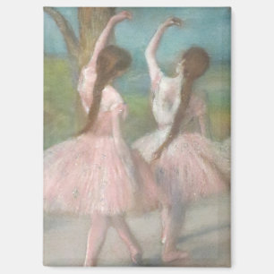 Dancers in Pink Edgar Degas Magnet