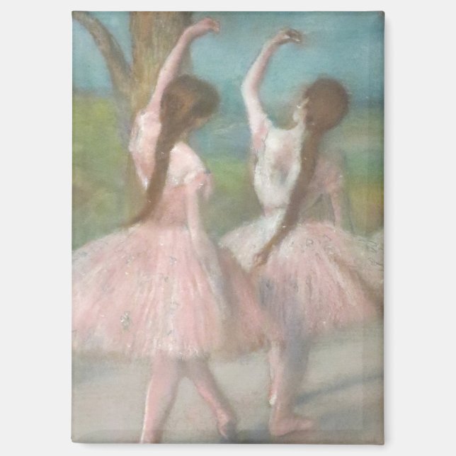 Dancers in Pink Edgar Degas Magnet (Front)