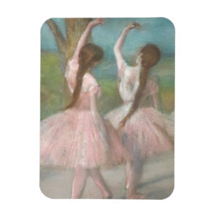 Dancers in Pink Edgar Degas Magnet