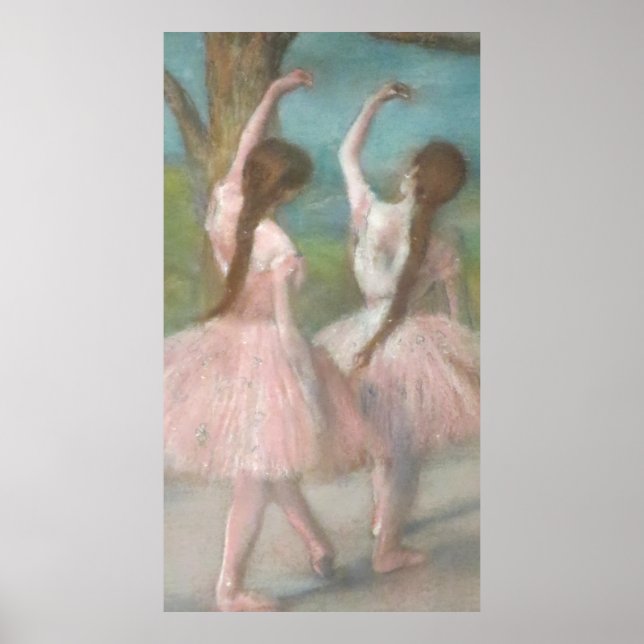 Dancers in Pink Edgar Degas Poster (Front)