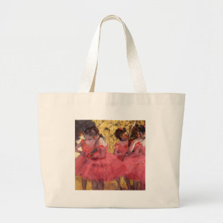Dancers in Pink Large Tote Bag