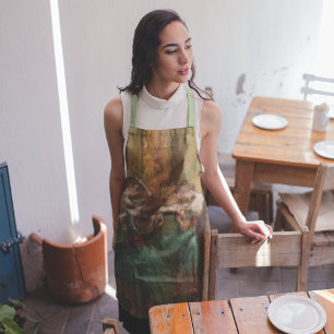 Dancers, Pink and Green by Degas, Art  Apron