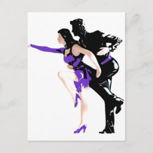 Dancers Postcard