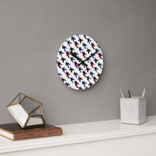 dancers round clock