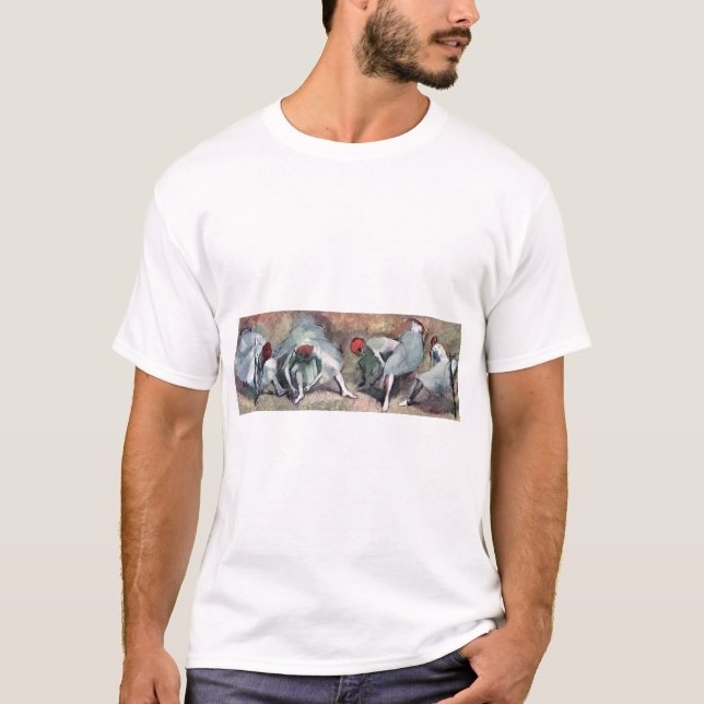 Dancers Tying Their Shoes, Edgar Degas T-Shirt (Front)