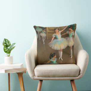 Dancers waiting to perform cushion