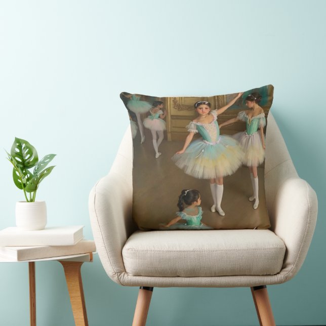 Dancers waiting to perform cushion (Chair)